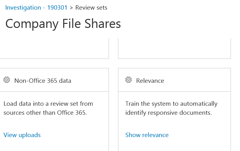 Adding Non-Office 365 Data.