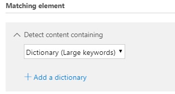 Add a new Dictionary