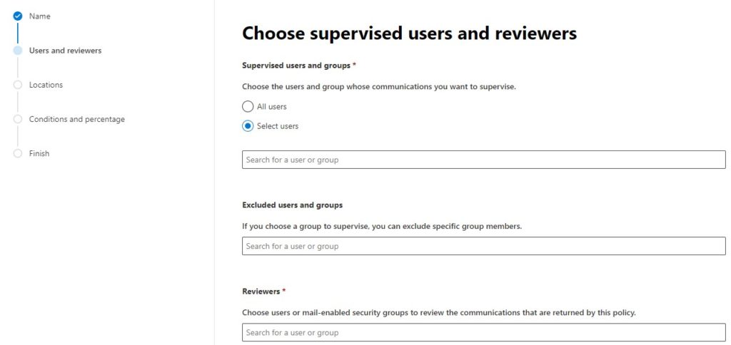 CC - Create Policy - Scope